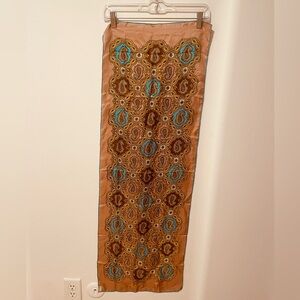 Vintage Paisley Silk Scarf